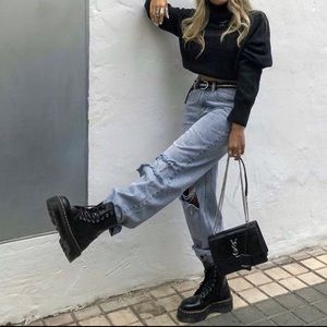 Dr. Marten’s the Molly platform combat boot